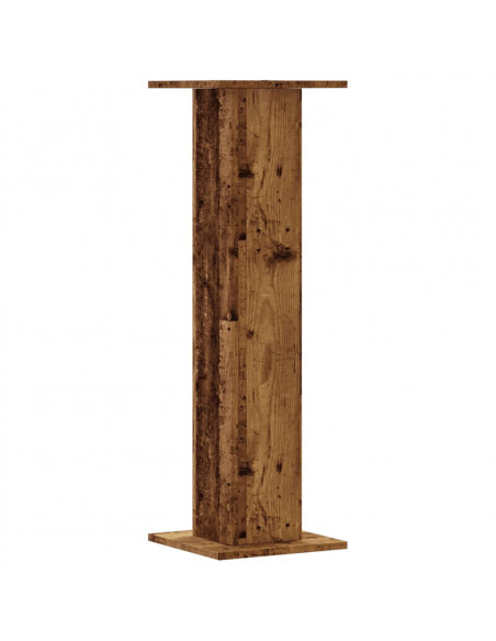 Supporti Altoparlanti 2 pz Legno 30x30x95 cm Legno Multistrato