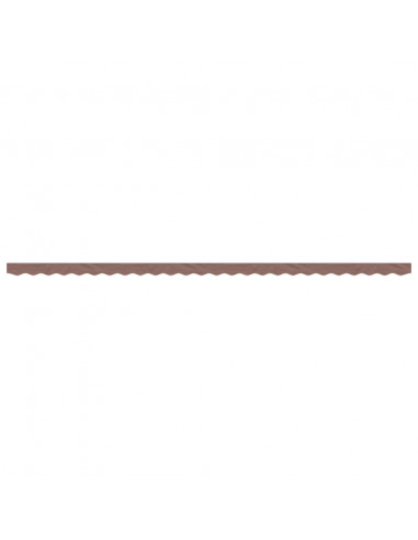 Tessuto di Ricambio per Mantovana da Tenda Strisce Marroni 6 m