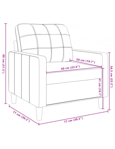 Set di Divani 4 pz con Cuscini Crema in Velluto