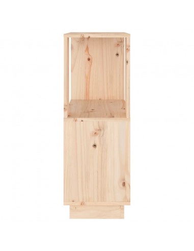 Libreria/Divisorio 51x25x70 cm in Legno Massello di Pino