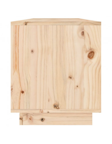 Mobile Porta TV 110,5x34x40 cm in Legno Massello di Pino