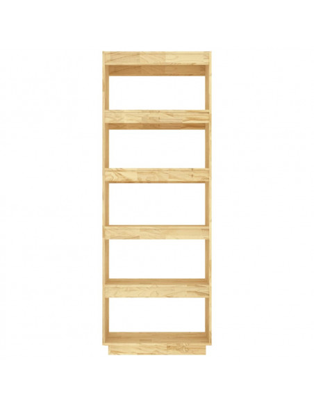 Libreria/Divisorio 60x35x167 cm in Legno Massello di Pino