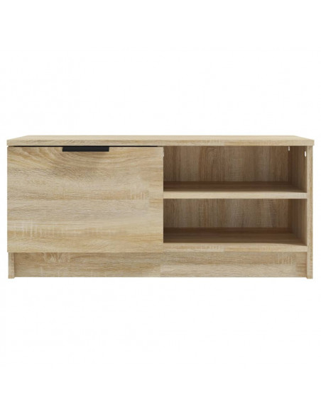 Mobili TV 2 pz Rovere Sonoma 80x35x36,5 cm in Legno Multistrato