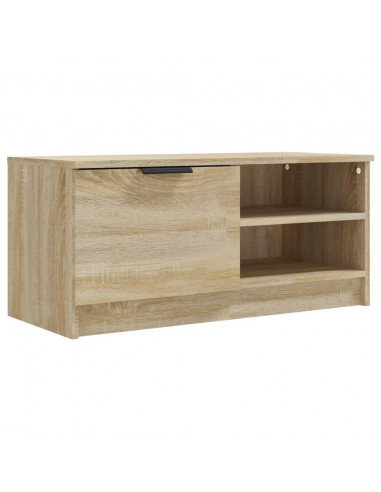 Mobili TV 2 pz Rovere Sonoma 80x35x36,5 cm in Legno Multistrato