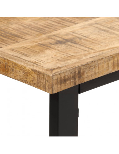 Tavolo da Pranzo 110x55x75 cm in Legno Massello di Mango
