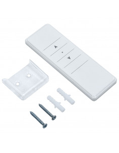 Tenda da Sole Retrattile Automatica con Pali 4x3,5 m Crema