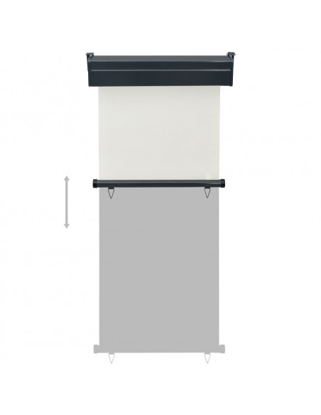 Tendalino Laterale per Balcone 85x250 cm Crema