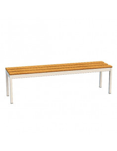 PANCA IN ACCIAIO LEGNO L.150CM