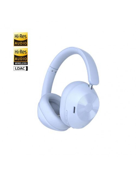 ONEODIO FOCUS A5 HI-RES CUFFIE DJ WIRELESS CON ANC BLUE