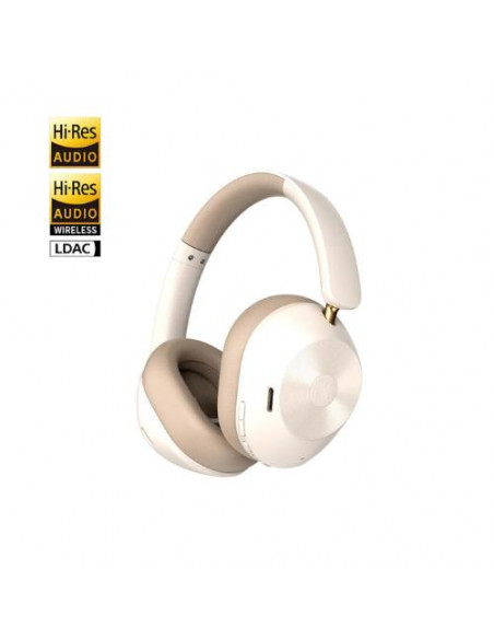 ONEODIO FOCUS A5 HI-RES CUFFIE DJ WIRELESS CON ANC WHITE