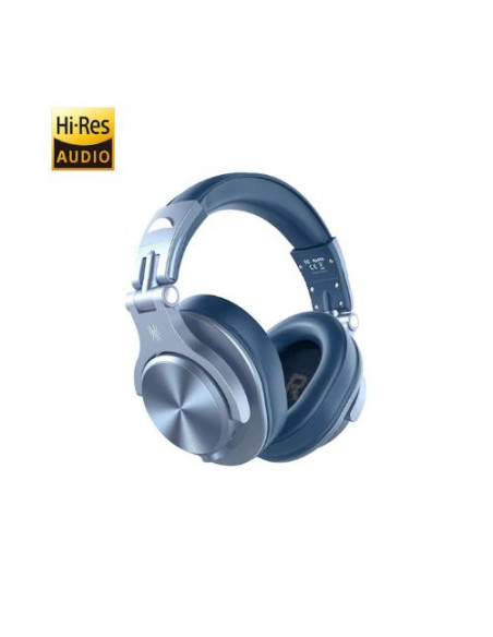ONEODIO FUSION A70 HI-RES CUFFIE DJ WIRELESS E C/CAVO BLUE