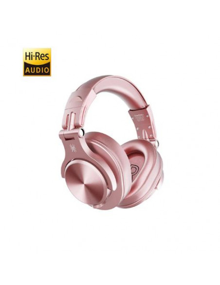 ONEODIO FUSION A70 HI-RES CUFFIE DJ WIRELESS E C/CAVO ROSE GOLD