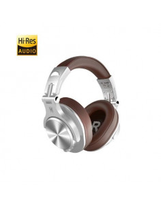 ONEODIO FUSION A70 HI-RES CUFFIE DJ WIRELESS E C/CAVO SILVER/BROWN