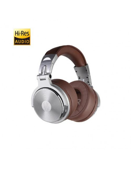 ONEODIO STUDIO PRO 30 HI-RES CUFFIE DJ CABLATE SILVER/BROWN
