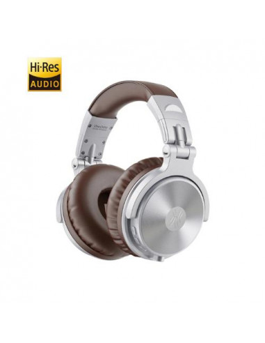 ONEODIO STUDIO PRO C HI-RES CUFFIE DJ WIRELESS SILVER/BROWN