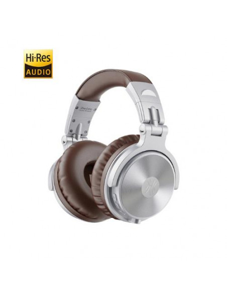 ONEODIO STUDIO PRO C HI-RES CUFFIE DJ WIRELESS SILVER/BROWN