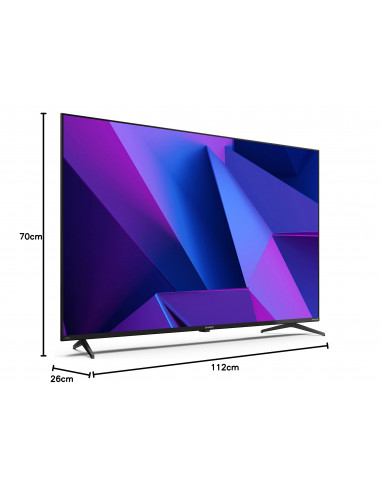 TV LED 50" SHARP AQUOS 4K 50FN2EA SMART TV ITALIA BLACK