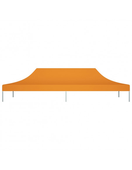Tetto per Tendone per Feste 6x3 m Arancione 270 g/m²