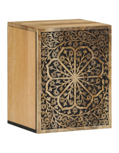 Set Mobili da Bagno 5 pz in Legno Massello di Mango