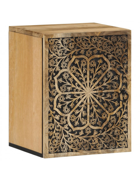 Set Mobili da Bagno 5 pz in Legno Massello di Mango