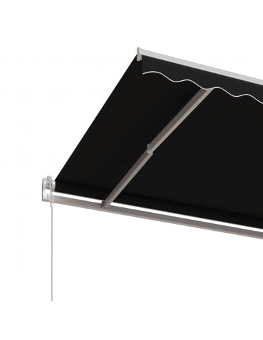 Tenda da Sole Retrattile Automatica 500x350 cm Antracite