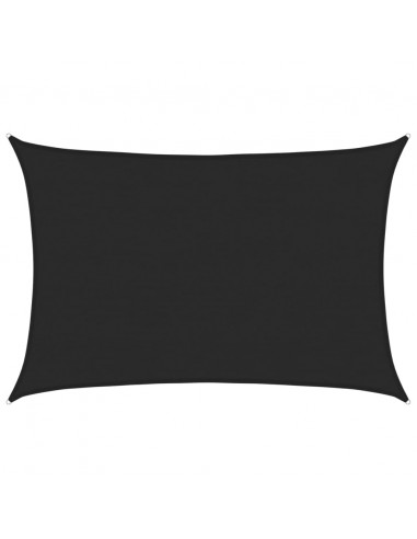 Vela Parasole 160 g/m² Nera 5x6 m in HDPE