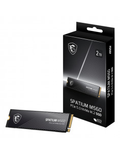MSI SPATIUM M560 PCIE 5.0 NVME M.2 2 TB PCI Express 5.0 3D NAND 2