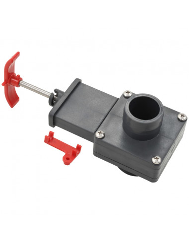 Valvola a Saracinesca per Piscina 2 pz 1,5"