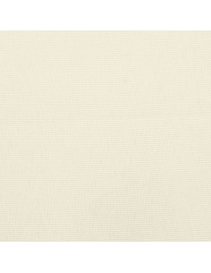 Cuscino per Panca Giardino Crema 180x50x7 cm in Tessuto Oxford