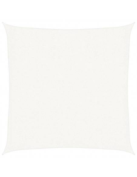Vela Parasole 160 g/m² Bianca 2,5x2,5 m in HDPE