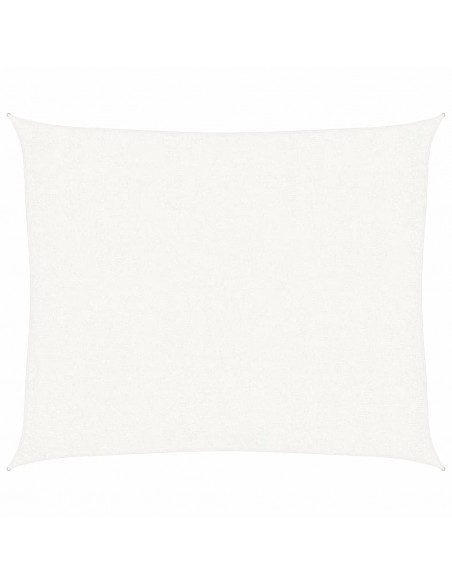 Vela Parasole 160 g/m² Bianca 2,5x3 m in HDPE