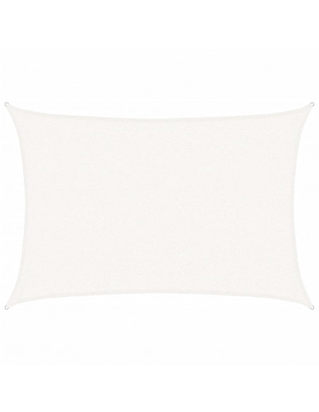 Vela Parasole 160 g/m² Bianca 2,5x3,5 m in HDPE