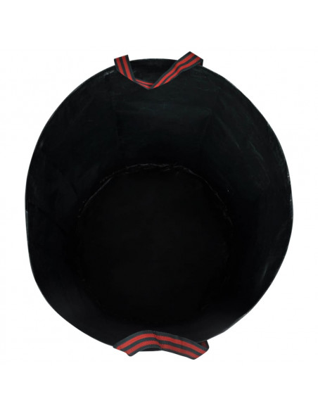 Sacco da giardino per rifiuti verde scuro 4 pezzi 272 L 150 g/sqm