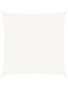 Vela Parasole 160 g/m² Bianca 5x5 m in HDPE 2