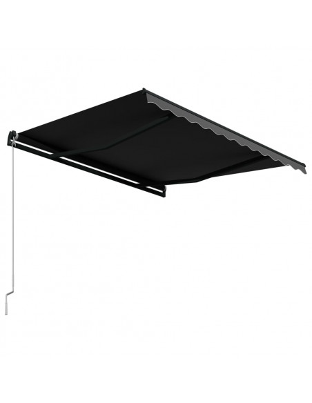 Tenda da Sole Retrattile Manuale 350x250 cm Antracite