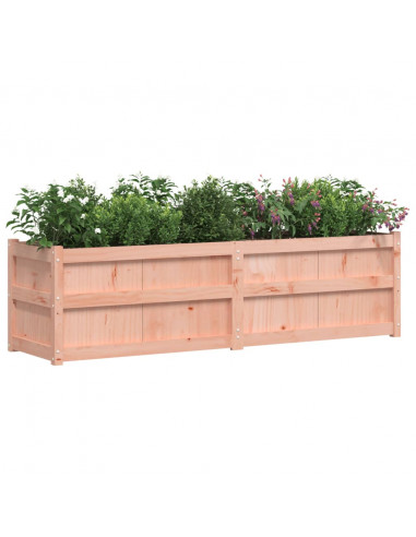 Fioriera da Giardino 180x50x50 cm in Legno Massello di Douglas
