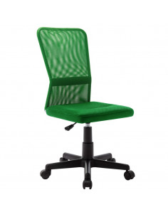 Sedia da Ufficio Verde 44x52x100 cm in Tessuto a Rete