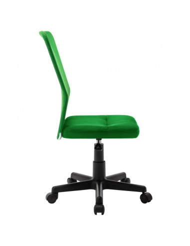 Sedia da Ufficio Verde 44x52x100 cm in Tessuto a Rete