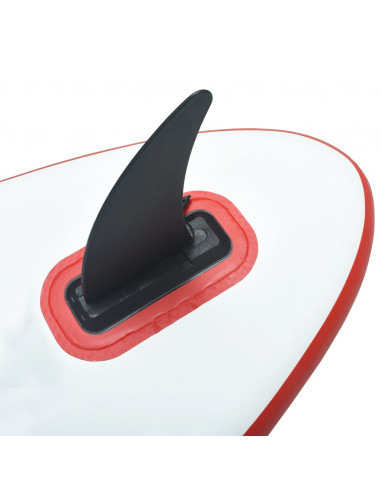 Pinna Centrale per Tavola da SUP 18,3x21,2 cm in Plastica Nera