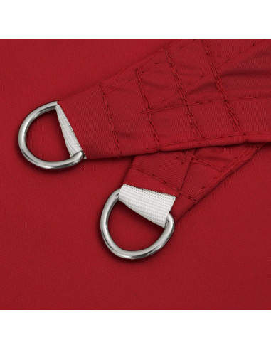 Vela Parasole in Tela Oxford Quadrata 2x2 m Rossa