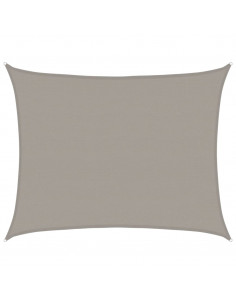 Vela Parasole 160 g/m² Rettangolare Grigio Chiaro 6x7 m in HDPE 2
