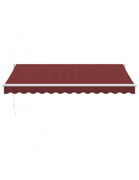 Tenda da Sole Retrattile Manuale Bordò 350x250 cm