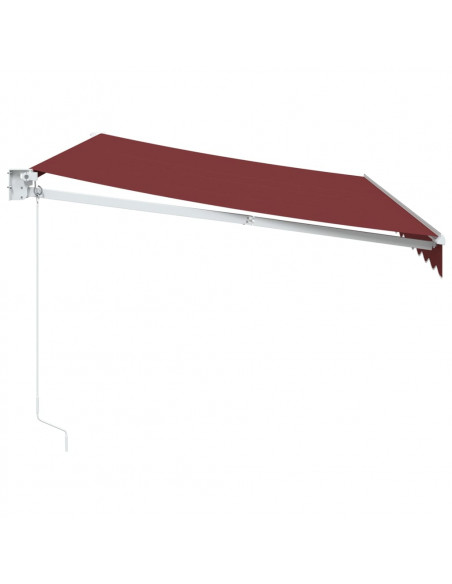 Tenda da Sole Retrattile Manuale Bordò 350x250 cm