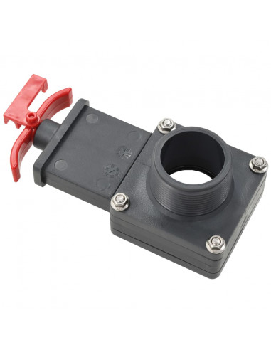 Valvola a Saracinesca per Piscina 2 pz 1,5"