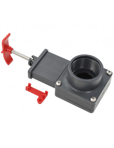 Valvola a Saracinesca per Piscina 2 pz 1,5"