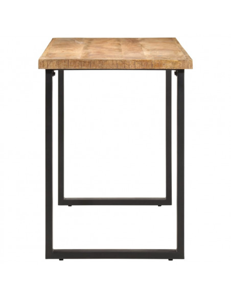 Tavolo da Pranzo 110x55x75 cm in Legno Massello di Mango