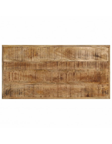 Tavolo da Pranzo 110x55x75 cm in Legno Massello di Mango