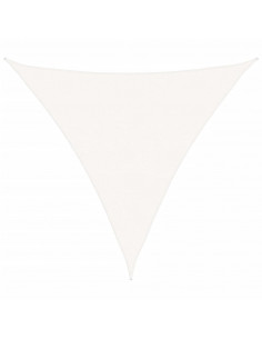 Vela Parasole HDPE Triangolare 5x5x5 m Bianca 2