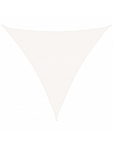 Vela Parasole HDPE Triangolare 5x5x5 m Bianca