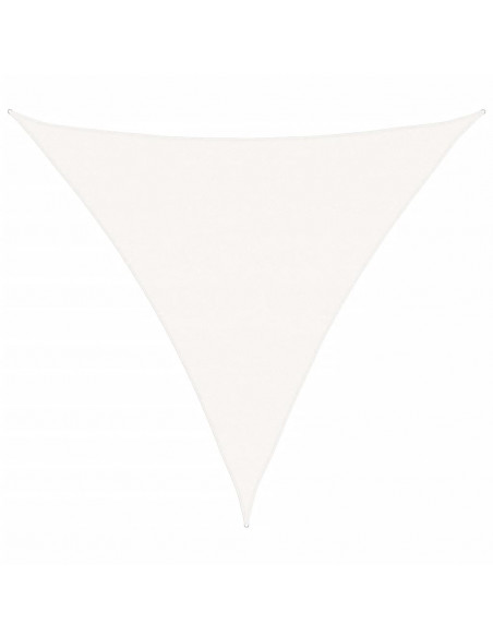 Vela Parasole HDPE Triangolare 5x5x5 m Bianca